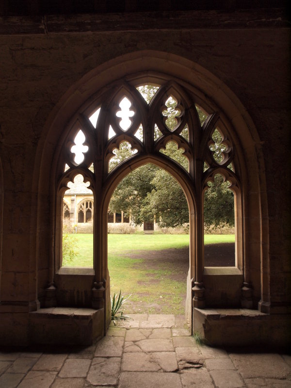 OXFORD VIEW FROM THE CLOISTERS