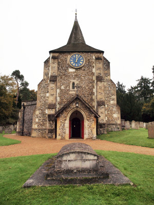 CHURCH AT MICKLEHAM SURREY