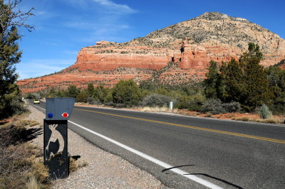 90 Sedona AZ, mailbox