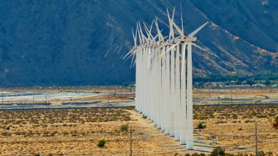 37 PalmSprings area CA, windmills