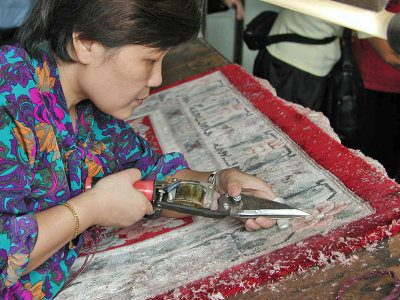 ARTIST AT WORK