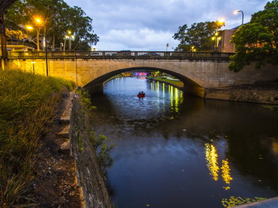 Parramatta River at Night