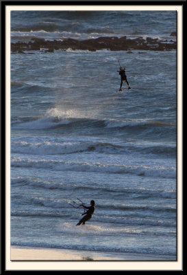 Kitesurfing