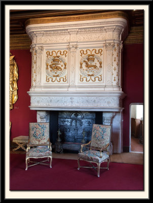 Chairs and Fireplace