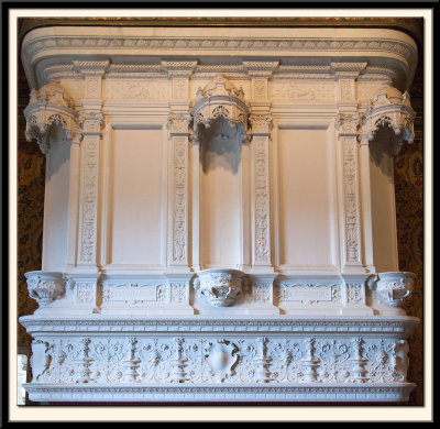 Mantle Above the Fireplace