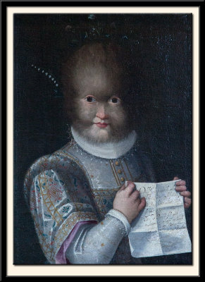 Portrait of Antonietta Gonzalez. 1595