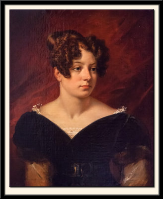 Portrait de la Baronne de Forget 1826