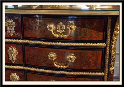 Louis XIV Chest of Drawers (detail)