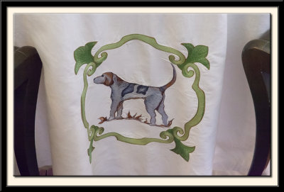 The Hounds of Cheverny Table Cloth