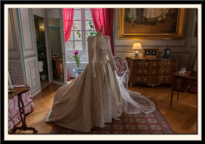 Marquise de Vibraye's Wedding Dress, 1994