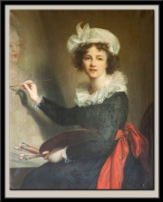 Elisabeth Vigee-Lebrun 1790 (self portrait) 1755-1842