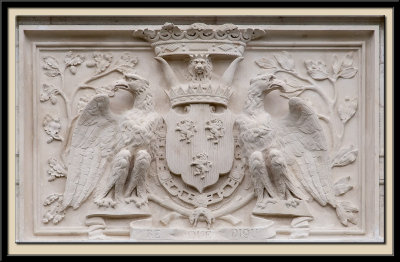 The Coat of Arms over the Entrance Arch