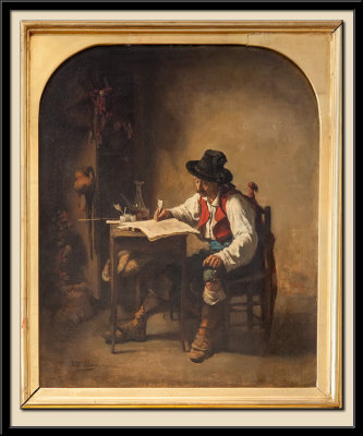 Un intrieur espagnol ou contrebandier, 1849