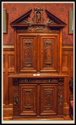 The Four Seasons Cabinet, late 16th century.