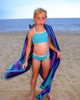 Tough Chick With Jelly Fish Sting