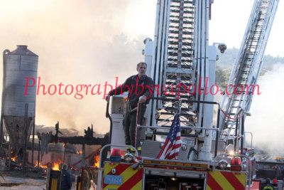 Lancaster,MA  4 Alarm Fire 237 Brockelman Rd November 10,2012 Part I