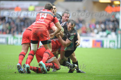  Ospreys v Toulouse pool 2 Heineken cup rugby 2012