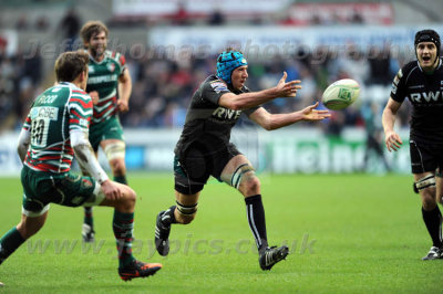  Ospreys v Leicester Tigers Heineken Cup pool 2 rugby