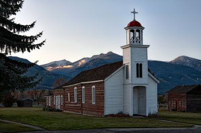 Pete Behind the Mission - Montana