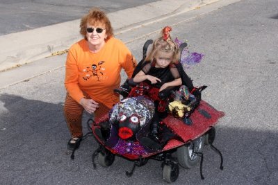 Grandma and the Lady Bug Rider.