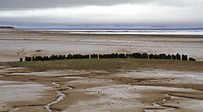 Beach, north side of Minas Basin