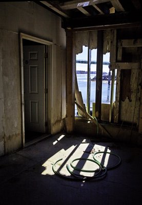 View from Inside the Sardine Factory, Lubec