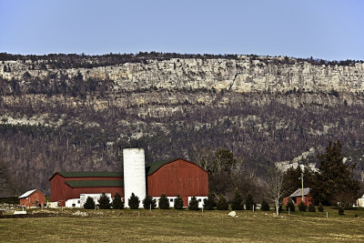 Farm Beneath Shawangunk Ridge, NY