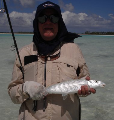 Johnny's third bonefish