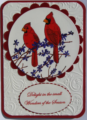 Cardinals Christmas Card