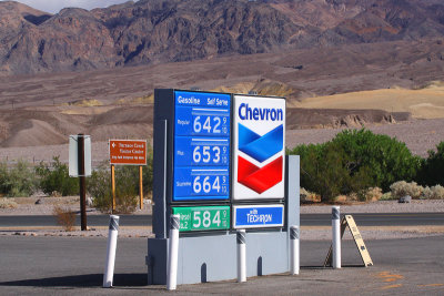 Pricey Fuel in Furnace Creek