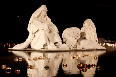 Nativity Scene on Water