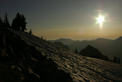 Alpine sun