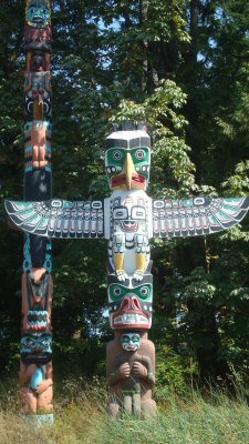 Totem Poles in the Park