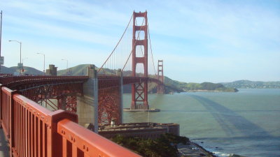Walking the Golden Gate Bridge