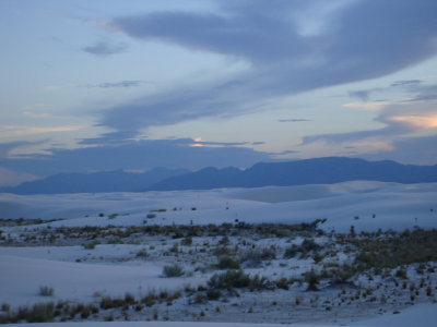 Distant mountains
