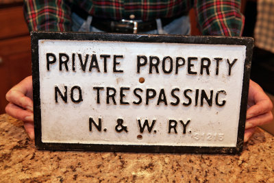 No Trespassing Sign