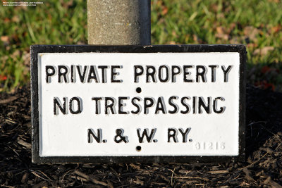 No Trespassing Sign