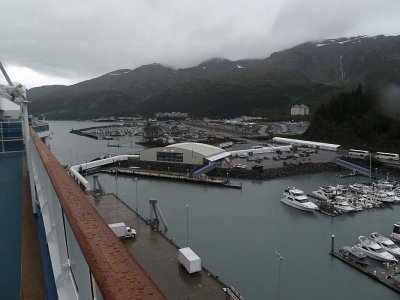 Dpart de Whittier, Alaska / Departure from Whittier, Alaska