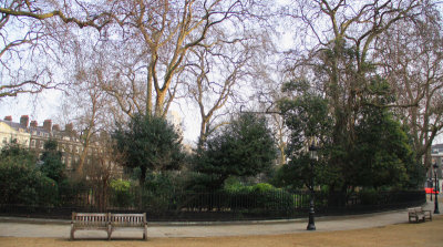 Parc dans Bloomsbury
