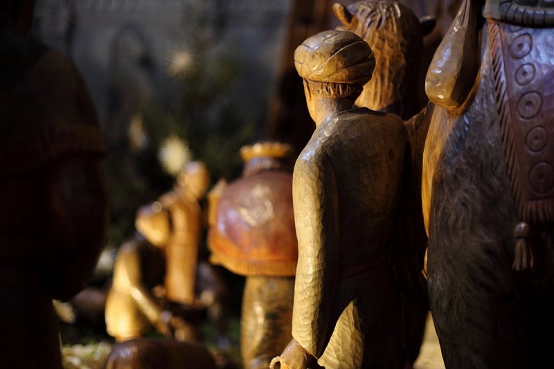 Bethlehem Carved in Wood