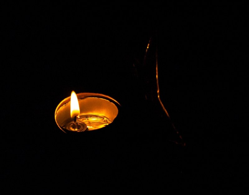 Candle Burned Out .... Almost 