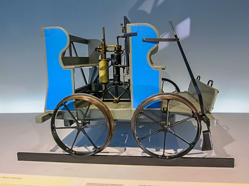 1887 Daimler Motor-Draisine