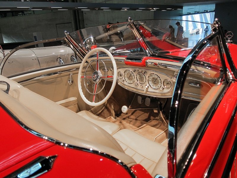 1936 Mercedes-Benz 500K Spezial Roadster Interior