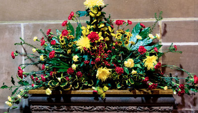 Cathedral flowers 29 December 2012