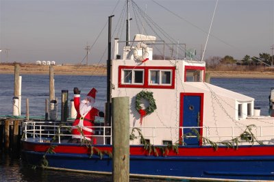 Santa Boat
