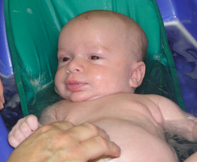 Bath Time for Scott
