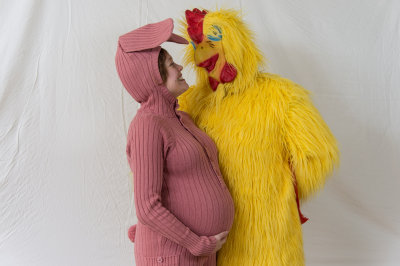Sophia and Tyrel at 8 1/2 months