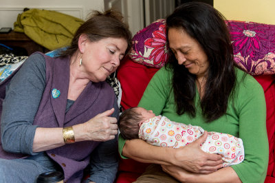 Beth, Loesje and Frances