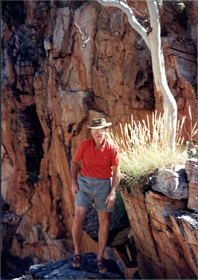 Larry Dulhunty 1991 near Dajarra, Australia