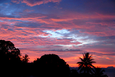 Honiara Sunset Solomon Islands